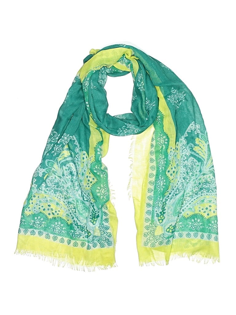 Pre-owned Unbranded Scarf In Blue