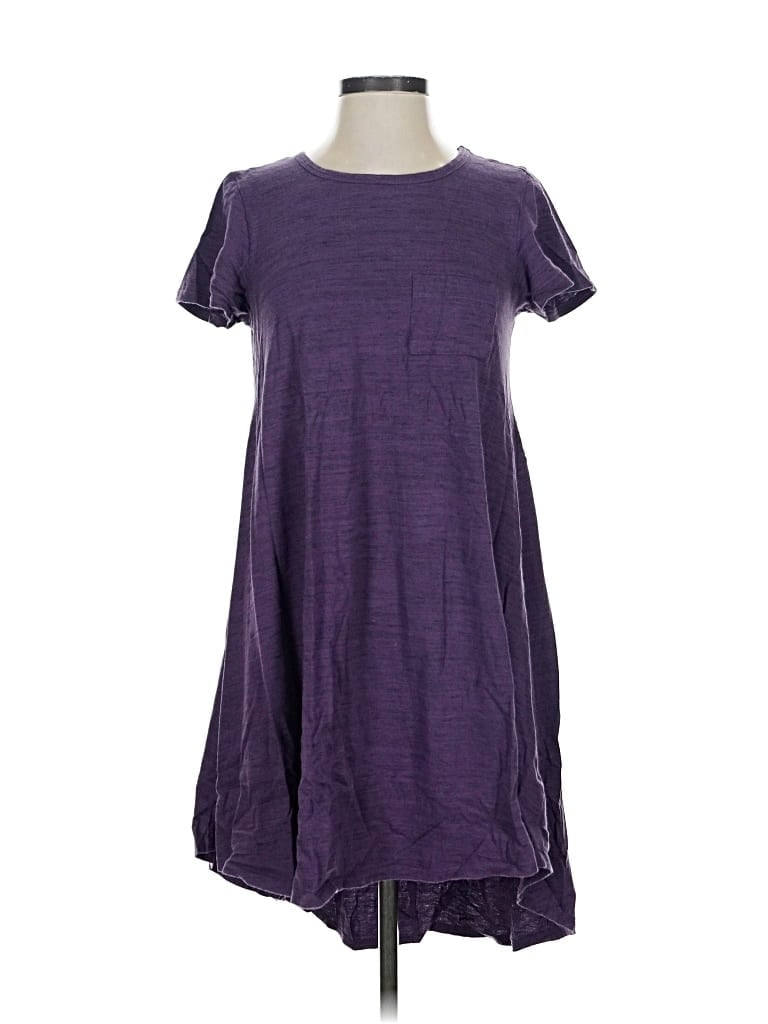 Pre-owned Lularoe Casual Dress In Purple