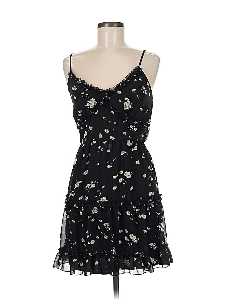 Pre-owned Altar'd State Casual Dress In Black