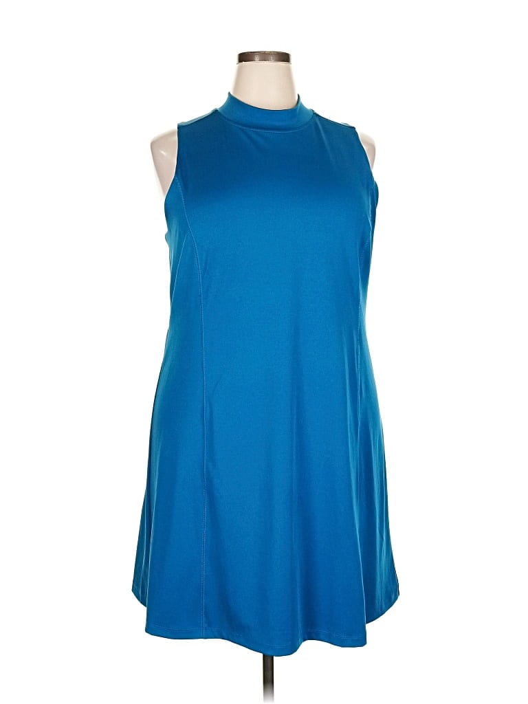 Pre-owned Lou & Grey Casual Dress In Blue
