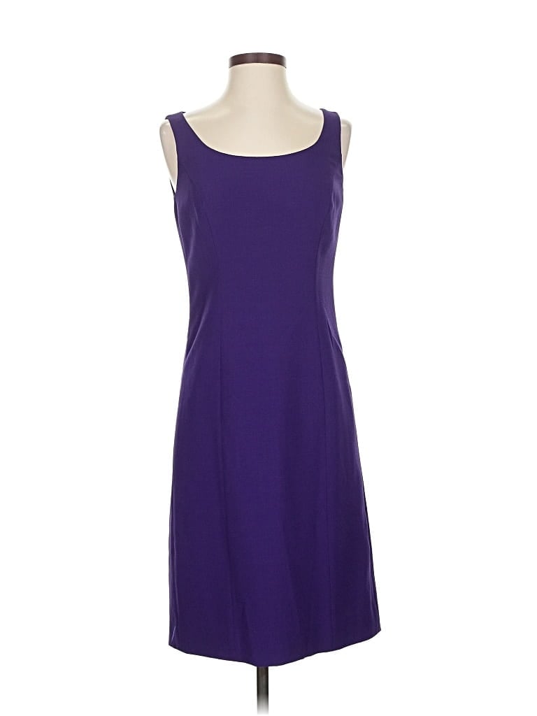Click to view more detailed imagery on our partner's website Pre-owned Tahari By Asl Casual Dress In Purple