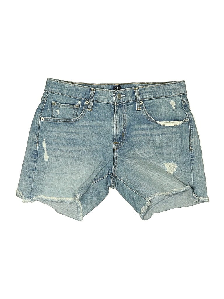 Pre-owned Gap Denim Shorts In Blue