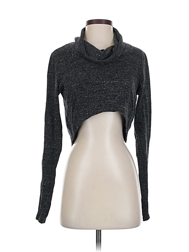 Pre-owned Cabi Turtleneck Sweater In Gray