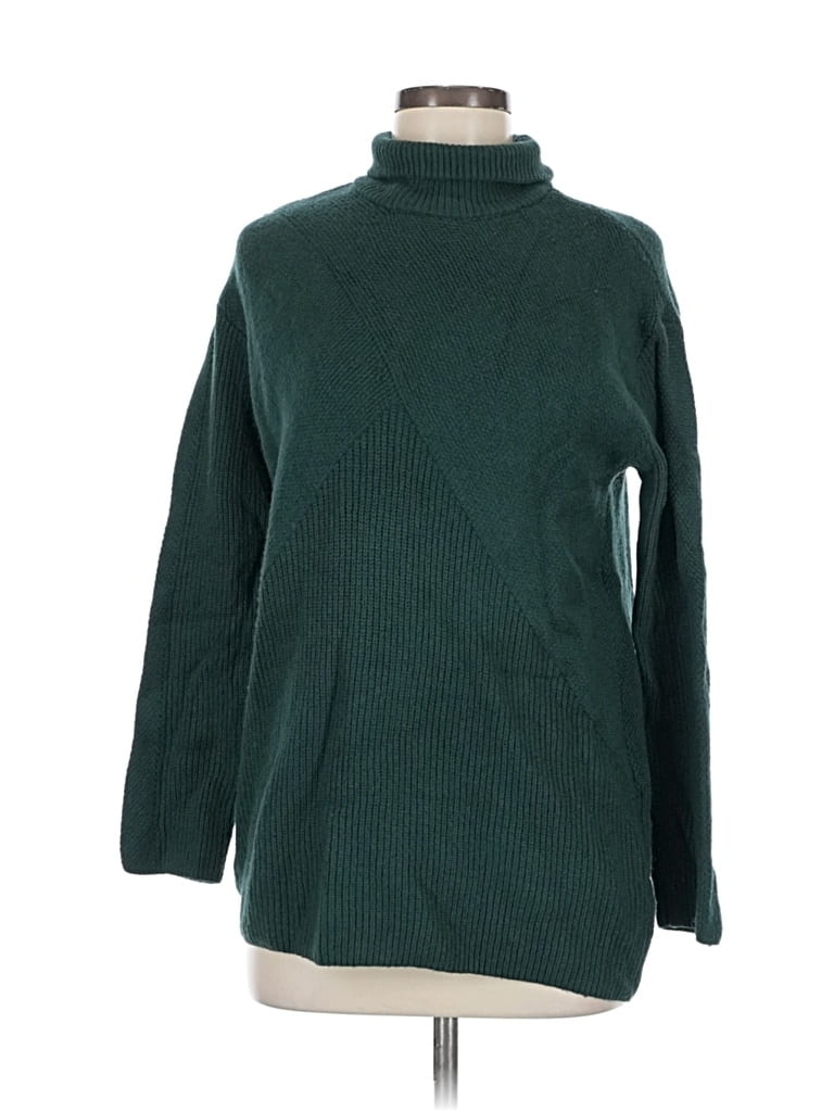 Click to view more detailed imagery on our partner's website Pre-owned Talbots Turtleneck Sweater In Green