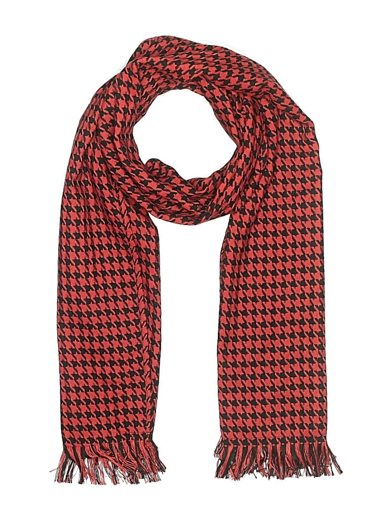 Pre-owned Unbranded Scarf In Red