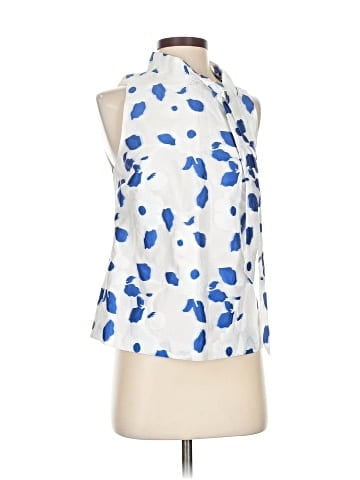 Lela Rose Sleeveless Blouse (view 1)