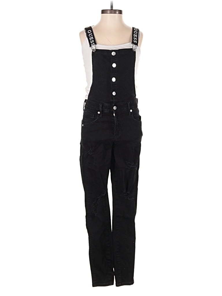 Pre-owned Guess Overalls In Black