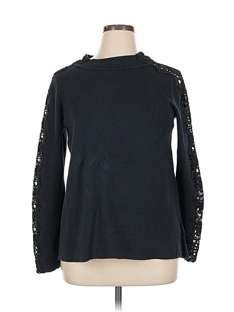 STYLUS Pre-owned Pullover Sweater In Black