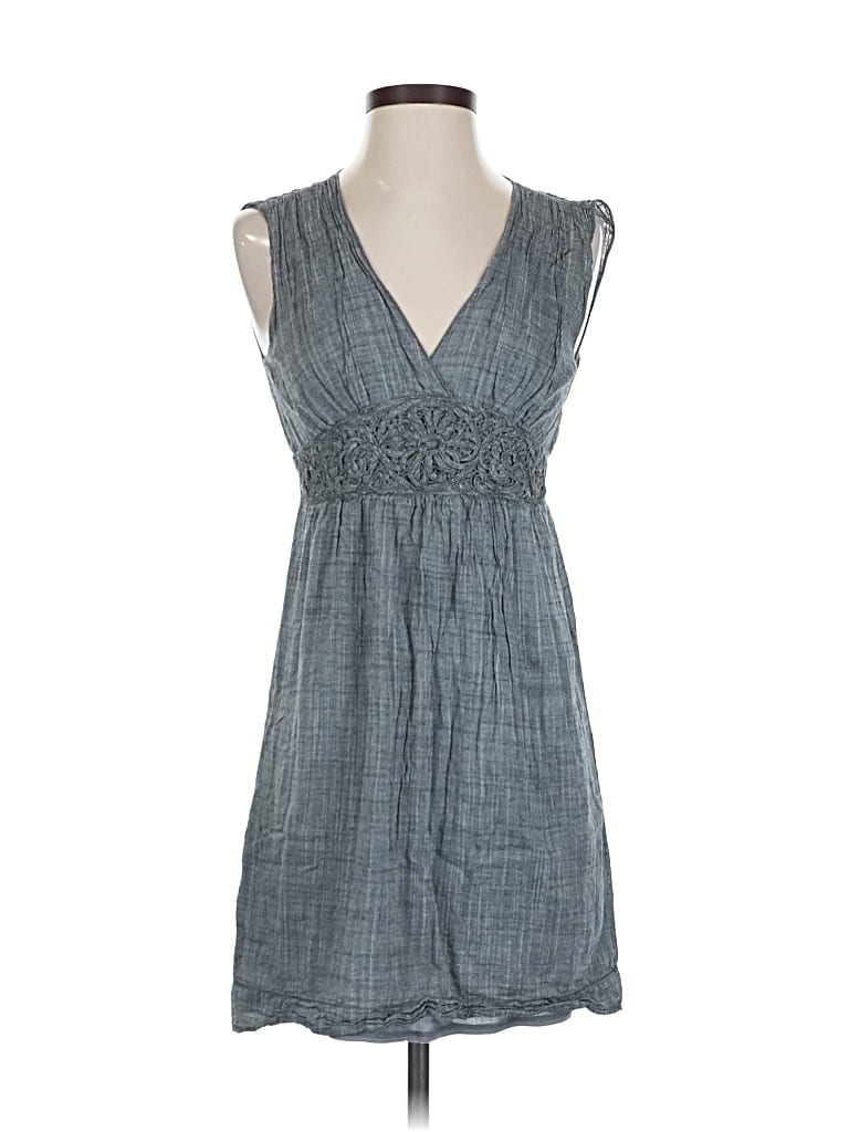 Pre-owned Max Studio Casual Dress In Gray