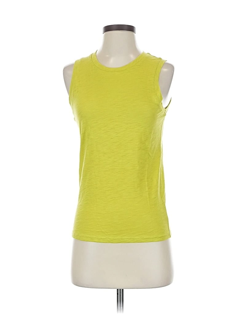 Pre-owned Goldie Sleeveless T-shirt In Yellow