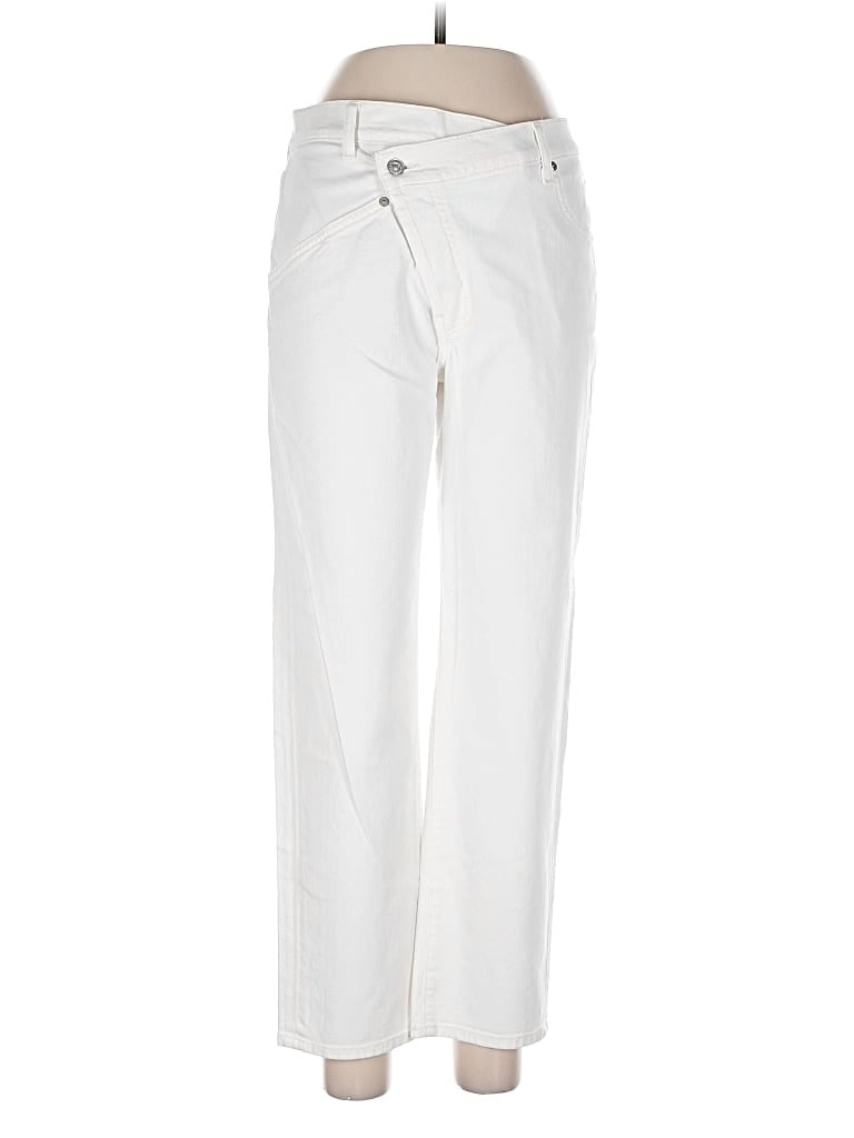 Pre-owned 7 For All Mankind Jeans In White