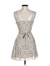 Guess 100% Polyester Hearts Ivory Cocktail Dress Size 1 - photo 2