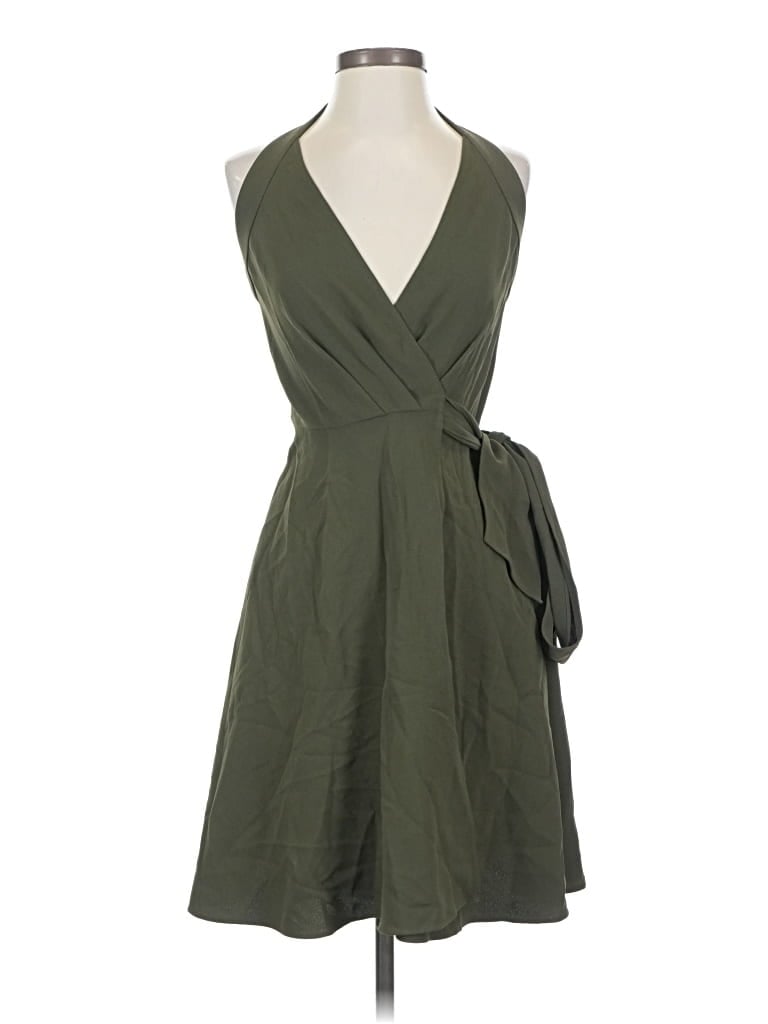 Pre-owned Diane Von Furstenberg Casual Dress In Green