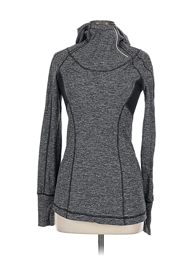 Pre-owned Lululemon Athletica Turtleneck Sweater In Gray