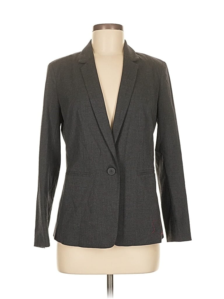 Pre-owned Banana Republic Factory Store Blazer Jacket In Gray