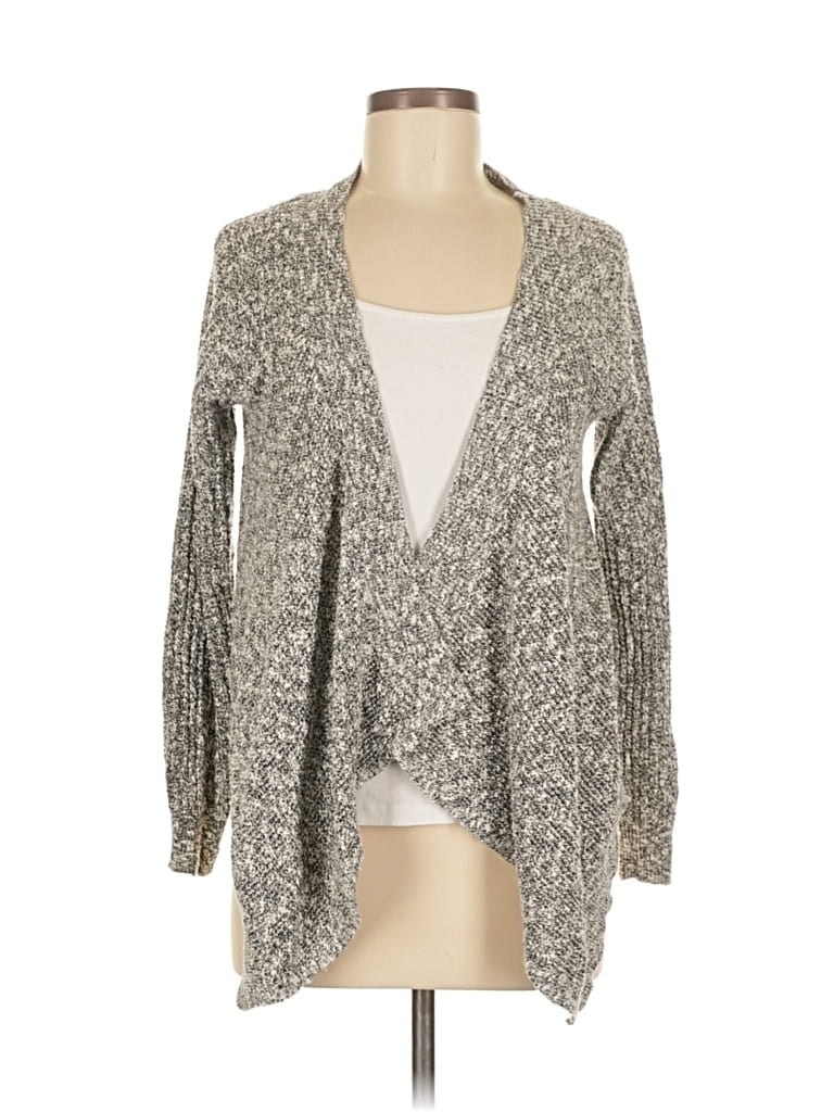 Pre-owned Feel The Piece Cardigan Sweater In White