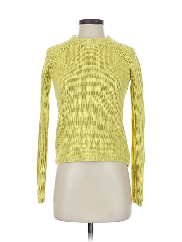 Click to view more detailed imagery on our partner's website Pre-owned 525 America Turtleneck Sweater In Yellow