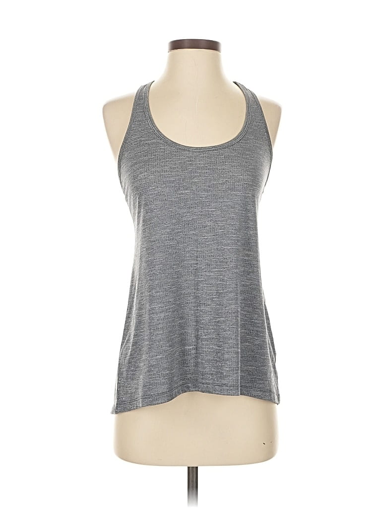 Pre-owned Active By Old Navy Tank Top Gray Halter Neckline Tops