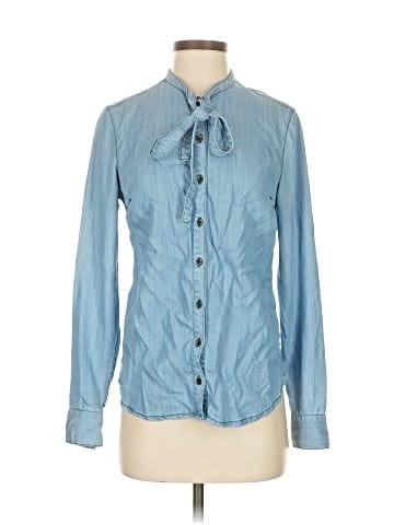 Guess Long Sleeve Button-Down Shirt (view 1)