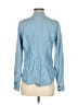 Guess 100% Lyocell Blue Long Sleeve Button-Down Shirt Size XS - photo 2