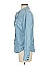 Guess 100% Lyocell Blue Long Sleeve Button-Down Shirt Size XS - photo 5