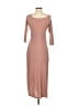 Unbranded 100% Polyester Tan Cocktail Dress Size S - photo 2