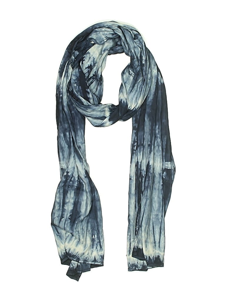 Pre-owned Unbranded Scarf In Blue