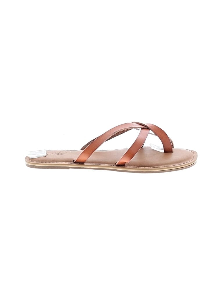 Pre-owned Universal Thread Sandals In Orange
