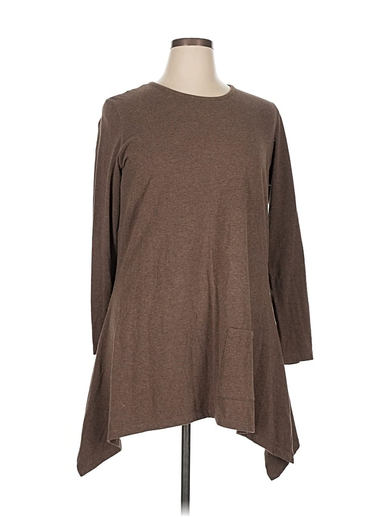 Pre-owned Dg^2 By Diane Gilman Casual Dress In Brown