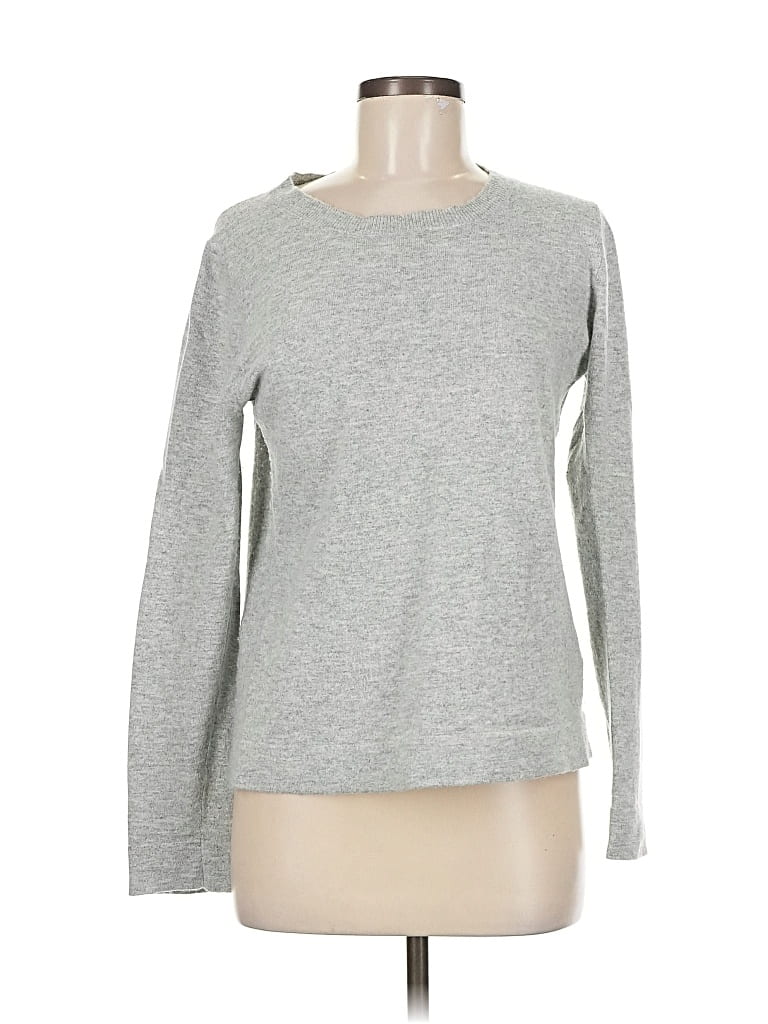 Pre-owned J.crew Factory Store Pullover Sweater In Gray