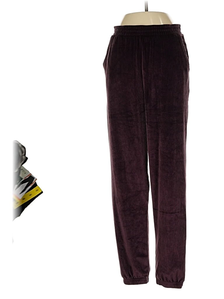 Pre-owned Victoria's Secret Casual Pants In Burgundy
