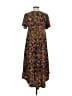 Lularoe Print Black Casual Dress Size XS - photo 2
