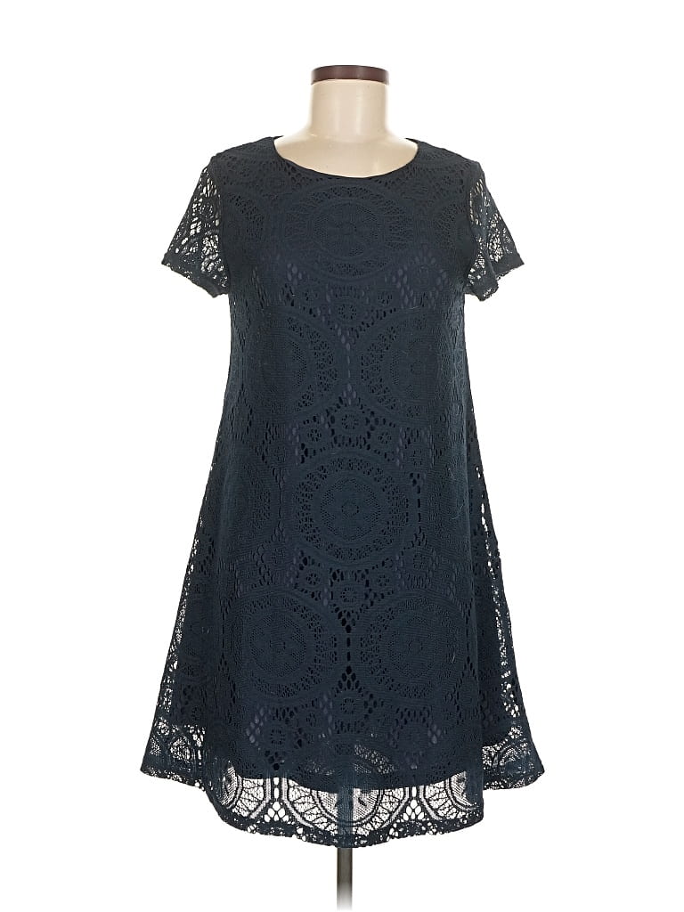 Pre-owned Assorted Brands Casual Dress In Gray