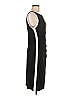 Chaps Solid Black Cocktail Dress Size L - photo 4
