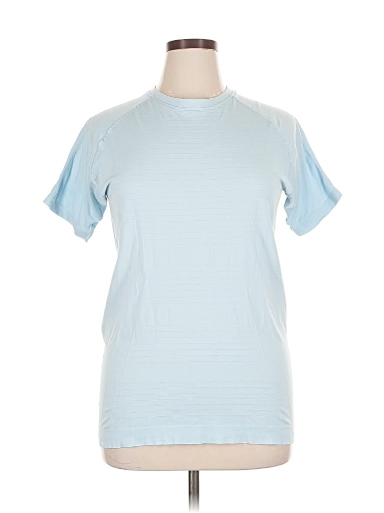 Pre-owned Unbranded Short Sleeve T-shirt In Blue