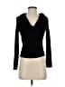 Chetta B Black Long Sleeve Top Size S - photo 1