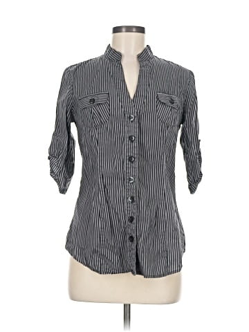 Susie Rose 3/4 Sleeve Button-Down Shirt (view 1)