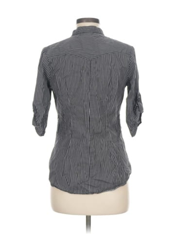 Susie Rose 3/4 Sleeve Button-Down Shirt (view 2)