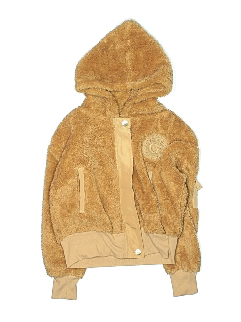 Pre-owned Guess Kids' Jacket In Gold