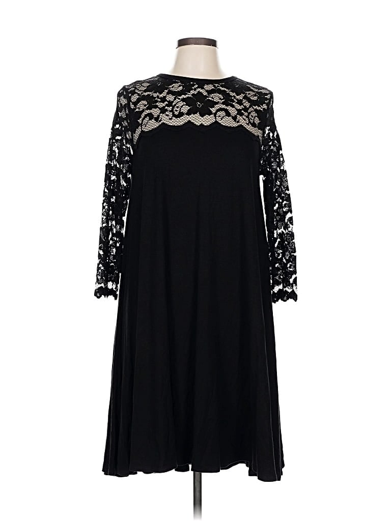 Pre-owned Karen Kane Cocktail Dress In Black