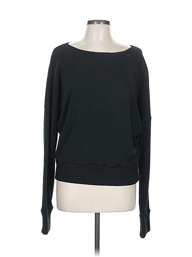 Pre-owned Prettylittlething Pullover Sweater In Black