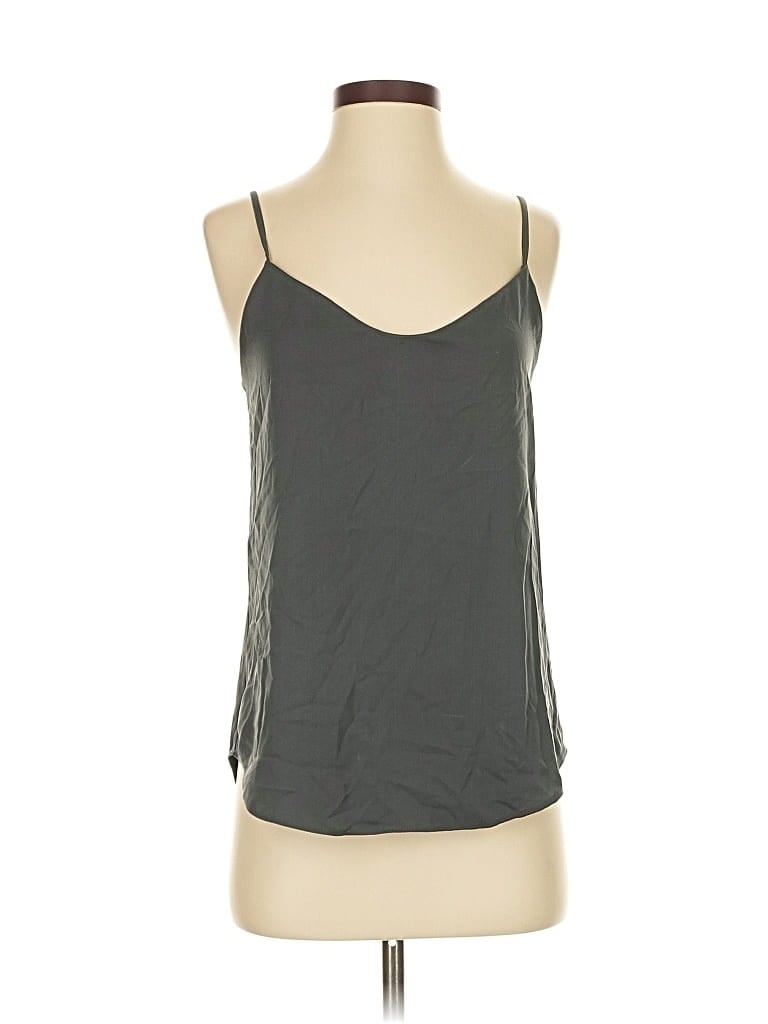 Pre-owned J.crew 365 Sleeveless Top Gray Halter Neckline Tops