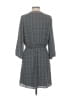 Daniel Rainn 100% Polyester Chevron-herringbone Gray Casual Dress Size S - photo 2