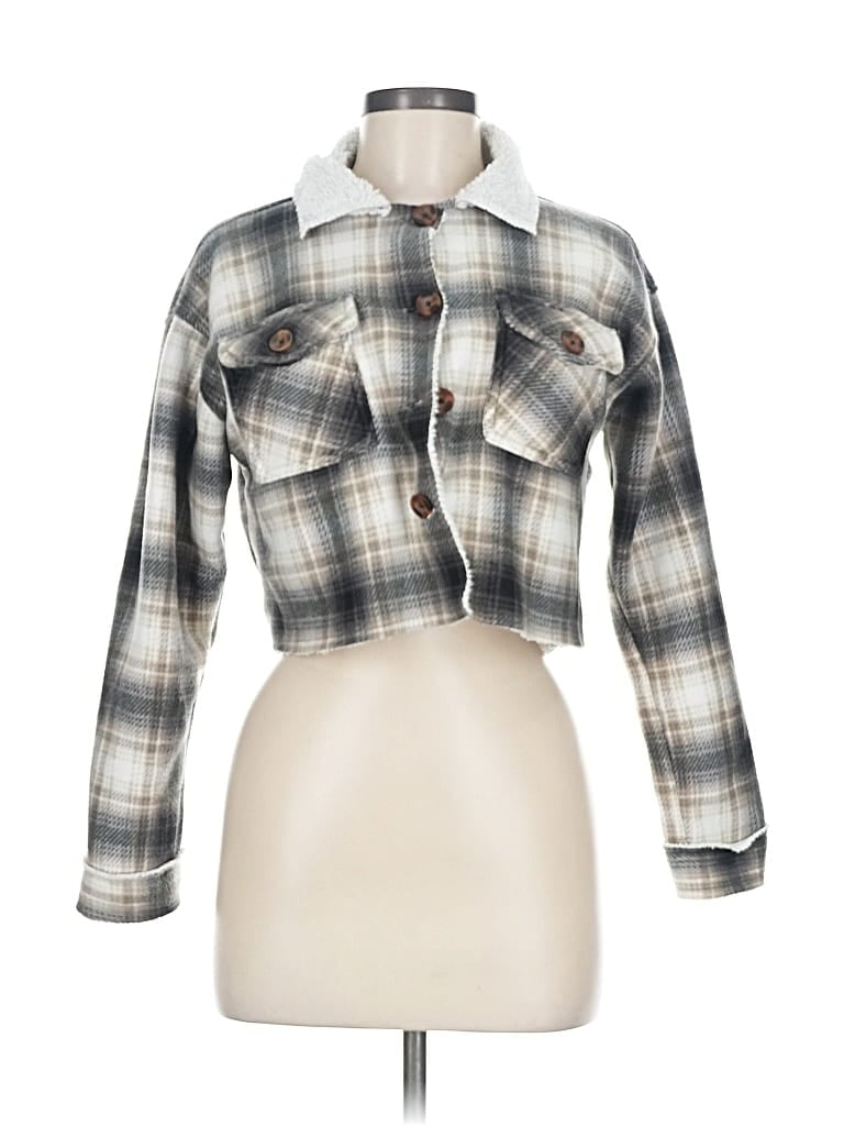 LOVE Pre-owned Cardigan Sweater In Gray