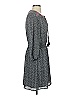 Daniel Rainn 100% Polyester Chevron-herringbone Gray Casual Dress Size S - photo 4