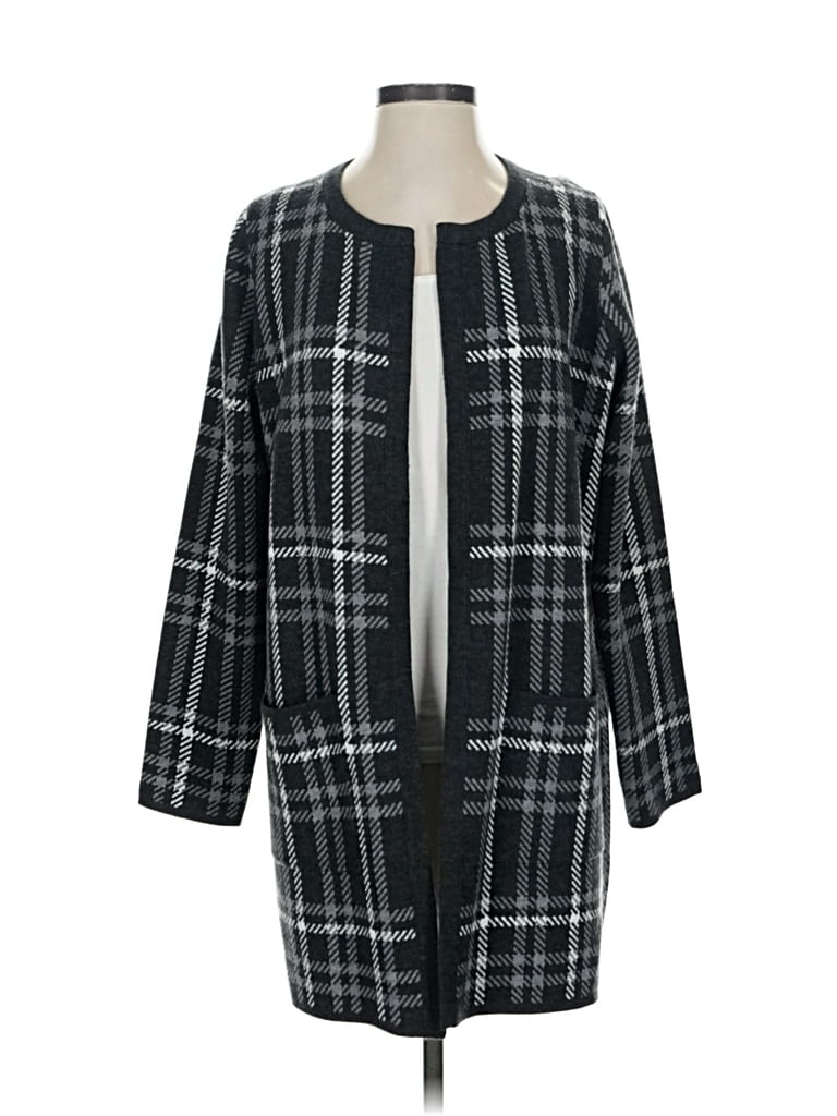 Pre-owned French Connection Cardigan Sweater In Black