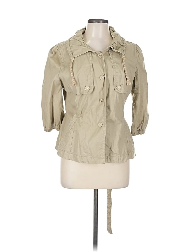 Pre-owned Ann Taylor Loft Jacket In Brown