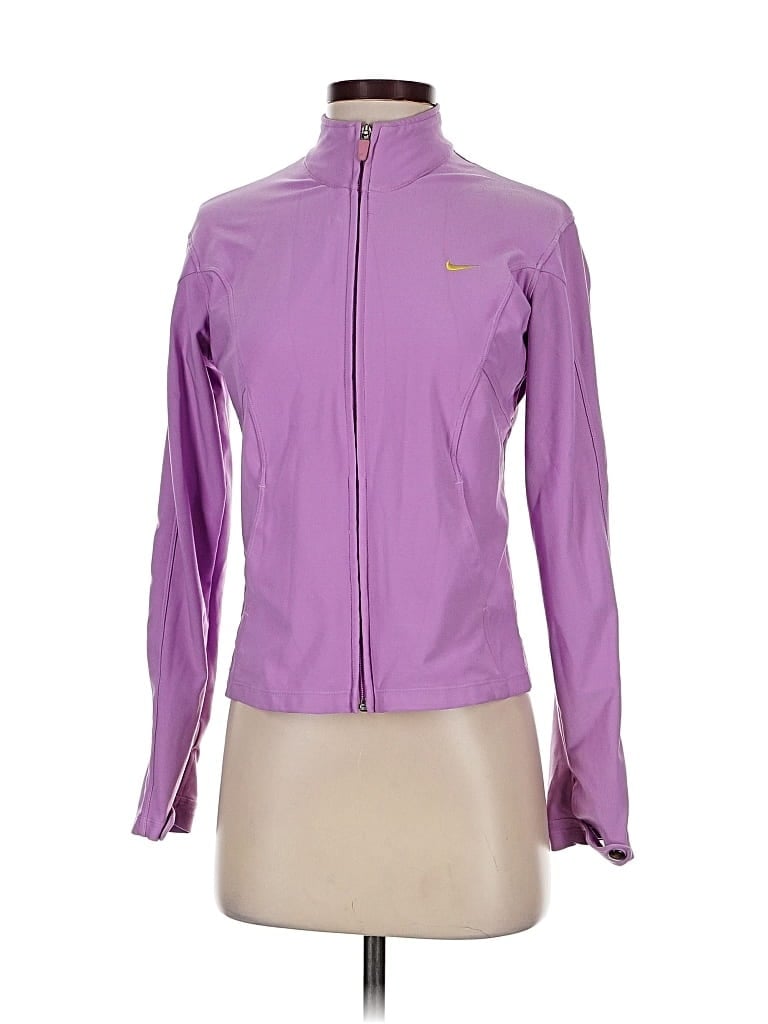 Pre-owned Nike Track Jacket In Purple