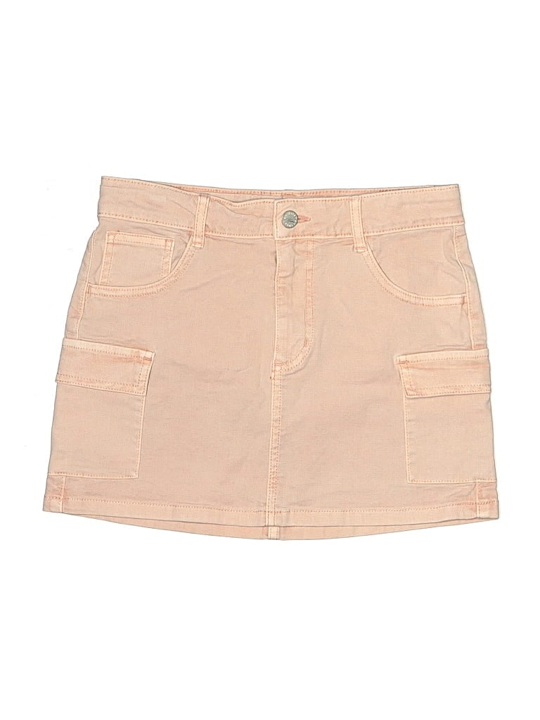 Pre-owned Art Class Kids' Denim Skirt In Brown