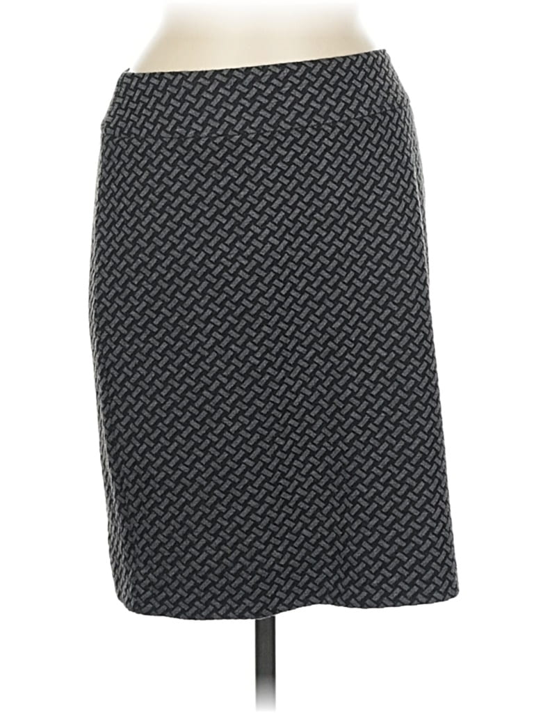 Pre-owned Halogen Casual Skirt In Gray